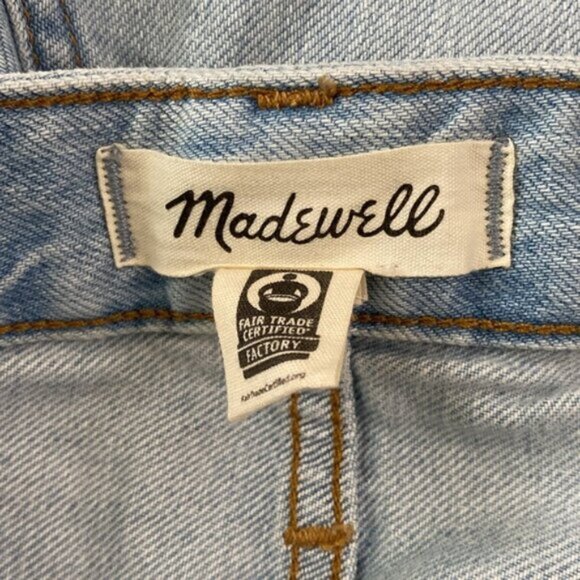 Madewell Curvy Perfect Vintage Jean Womens 28 Blue Extra High Rise 2020 Cotton - Picture 3 of 11